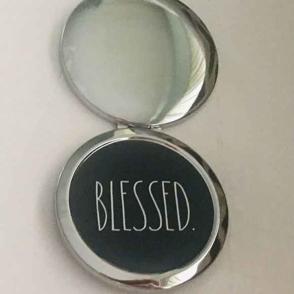 New Rae Dunn Compact Mirror Blessed - Picture 8 of 11